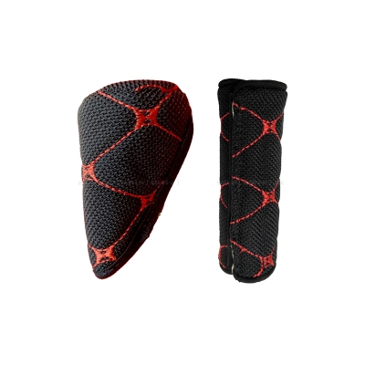 Picture of Cool Fabric Gear Knob Cover Combo - Black Red Embroidery  - 152951
