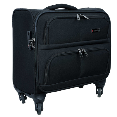Picture of Espiral Business Trolley Cabin Pilot Luggage Carry On for Business and Office 16-Inch with 4 Wheels Rolling Case, 15.5" Laptop Compartment With TSA Lock
