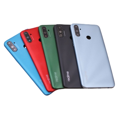 Picture of Back Part and Back Shell for realme c3 with Battery Door – Perfect for Replacement and Repair Use