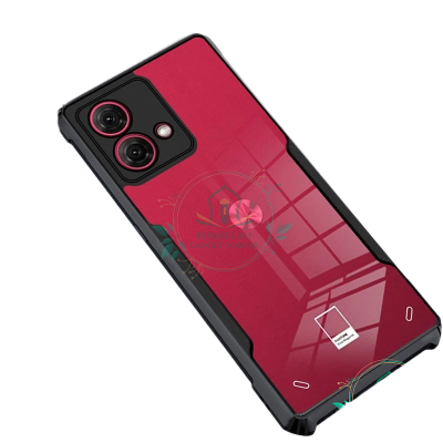 Picture of Xundd Back Cover for Motorola Moto G84 5G Transparent Hybrid Hard PC Back Bumper
