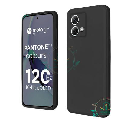 Picture of Premium Liquid Silicone Phone case for Motorola Moto G84 5G Liquid Silicon Mobile Back Case Soft Silicone Phone Cover