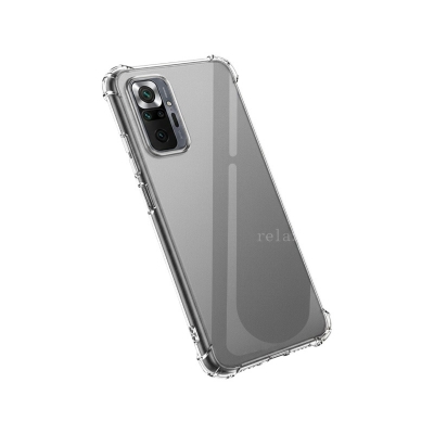 Picture of For Xiaomi Redmi Note 10 Pro Max / Note 10 Pro Premium Silicone Case Crystal Clear Soft TPU Ultra-Thin Transparent Flexible Protective Mobile Phone Back Cover