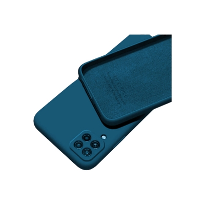 Picture of For Samsung Galaxy A22 4G / Galaxy M32 4G / Galaxy F22 Heavy Strong Liquid Silicone Soft Gel Rubber Shockproof Cover Case For Samsung A22 4G Back Cover - Camera