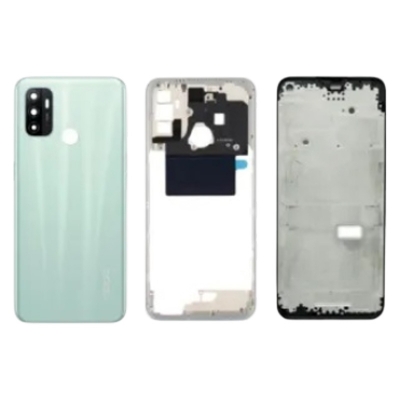 Picture of oppo a53 Full Body Housing / Middle Frame Chassis with Back Panel