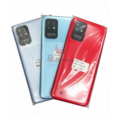 Picture of Back Part and Back Shell for realme narzo 50i with Battery Door – Perfect for Replacement and Repair Use