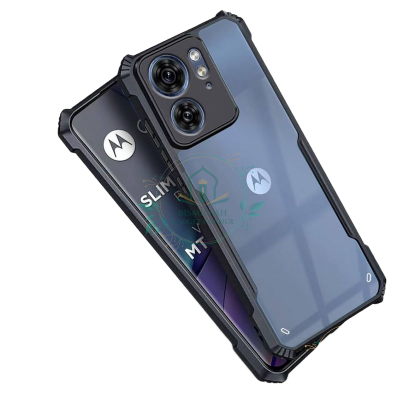 Picture of Xundd Back Cover for Motorola Edge 40 5G Transparent Hybrid Hard PC Back Bumper