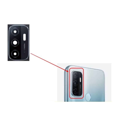 Picture of For Oppo A92  /A53 main camera glass Rear Facing Camera Glass Lens Replacement