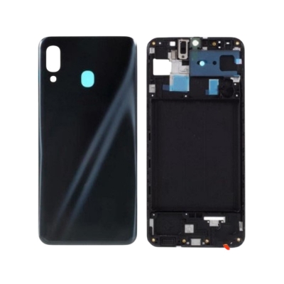 Picture of Samsung galaxy a30 এর জন্য সম্পূর্ণ বডি হাউজিং-কালো-সাদা-নীল-লাল