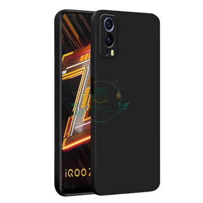 Picture of Premium Liquid Silicone Phone case for iQOO Z3 / Vivo Y72 5G / Vivo Y52 5G Liquid Silicon Mobile Back Case Soft Silicone Phone Cover - মোবাইল ফোন - Phoneo