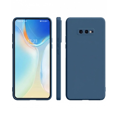Picture of Premium Liquid Silicone Phone case for Samsung Galaxy S10E Liquid Silicon Mobile Back Case Soft Silicone Phone Cover