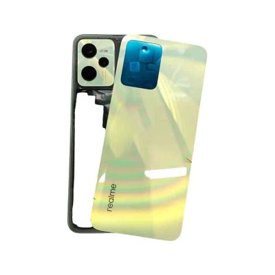 Picture of Replacement Backshell Panel + midel frame for Realme C35 Edition Battery Back Door Back panel