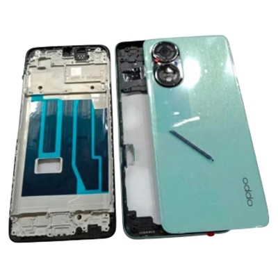 Picture of oppo a58 Full Body Housing / Middle Frame Chassis with Back Panel