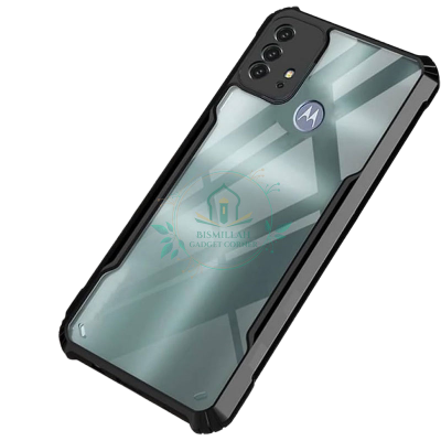 Picture of Xundd Back Cover for Motorola Moto G10 / Motorola Moto G20 / Motorola Moto G30 Transparent Hybrid Hard PC Back Bumper