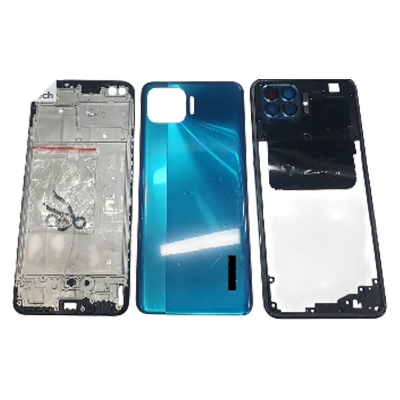 Picture of oppo f17 Full Body Housing / Middle Frame Chassis with Back Panel