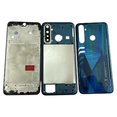 Picture of realme 5 pro Full Body Housing / Middle Frame Chassis with Back Panel
