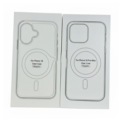 Picture of For Iphone 16 Series Magsafe Magnetic Wireless Charging Case Premium Quality Transparent Cover