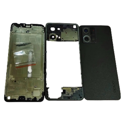 Picture of oppo f21 pro 4g Full Body Housing / Middle Frame Chassis with Back Panel
