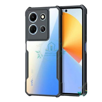 Picture of Xundd Back Cover for Infinix Note 30 4G / Infinix Note 30 5G Transparent Hybrid Hard PC Back Bumper