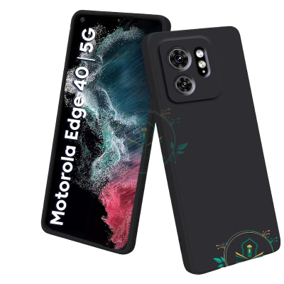Picture of Premium Liquid Silicone Phone case for Motorola Edge 40 5G Liquid Silicon Mobile Back Case Soft Silicone Phone Cover
