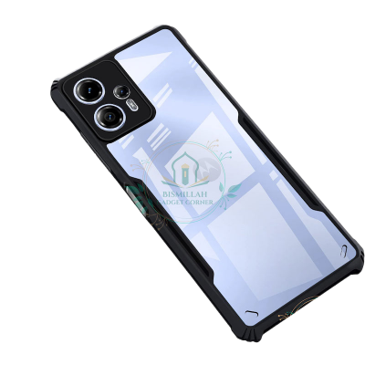 Picture of Xundd Back Cover for Motorola Moto G13 4G / Motorola Moto G23 4G Transparent Hybrid Hard PC Back Bumper