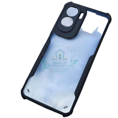 Picture of Xundd Back Cover for Honor 90 Lite 5g Transparent Hybrid Hard PC Back Bumper