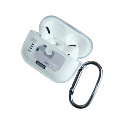 Picture of Spigen Zero One Transparent TPU Silicone Soft Case for AirPods Pro 2nd Generation Case(2024) Protective Case Cover with Metal