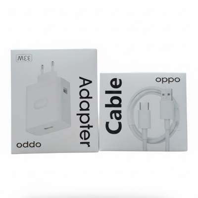 Picture of OPPO Adaptor Charger 33W SuperVOOC Original A96 A76 Reno7 K10 f19 f19 pro f21 pro f21s pro