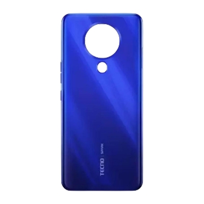 Picture of টেকনো স্পার্ক 6 এর জন্য ব্যাক প্যানেল কভার-কালো-বেগুনি-কমলা-সাদা-নীল-সবুজ