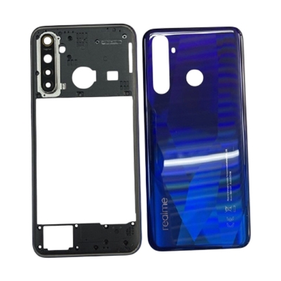 Picture of realme 5 pro(Backshell) Back Panel with Side Frame Housing