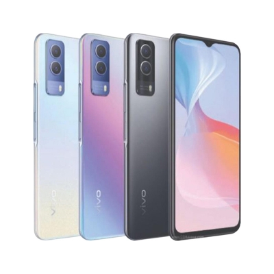 Picture of Vivo y53s এর জন্য সম্পূর্ণ বডি হাউজিং রূপালী কালো সাদা