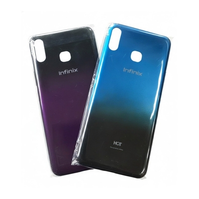 Picture of For Infinix Hot 8  Phone Battery Back Cover Backshell Glass Battery Rear Case Phone Battery Back Cover Backshell Glass Battery Rear Case - Phone Back Cover - মোবাইল ফোন - Phone