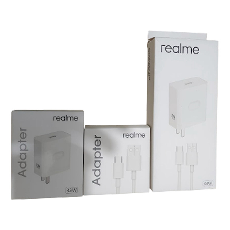 Picture of Realme 33W Super VOOC Flash Fast Charger Type C For Realme Real 33W