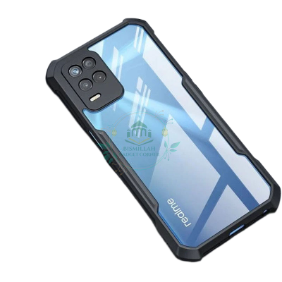 Picture of Xundd Back Cover for Realme 8 / Realme 8 pro (4G) Transparent Hybrid Hard PC Back Bumper