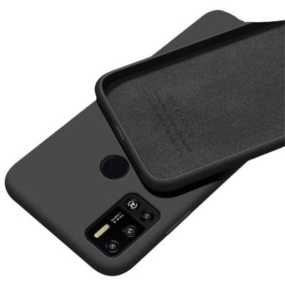 Picture of টেকনো স্পার্ক 6 এয়ার/টেকনো স্পার্ক 5 এয়ার হেভি স্ট্রং লিকুইড সিলিকন সফট জেল রাবার শকপ্রুফ কভার কেস টেকনো স্পার্ক 6 এয়ার ব্যাক কভারের জন্য-মোবাইল ফোন-ফোন