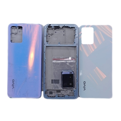 Picture of Vivo Y21 (Backshell) Back Panel with Side Frame Housing