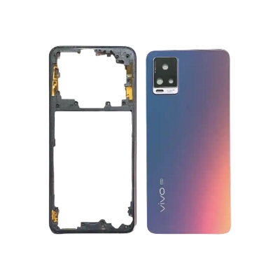 Picture of Vivo v20 (Backshell) Back Panel with Side Frame Housing