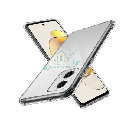 Picture of Transparent back cover For Motorola Moto G34 5G Luxury transparent Protect Back Cover Soft Case