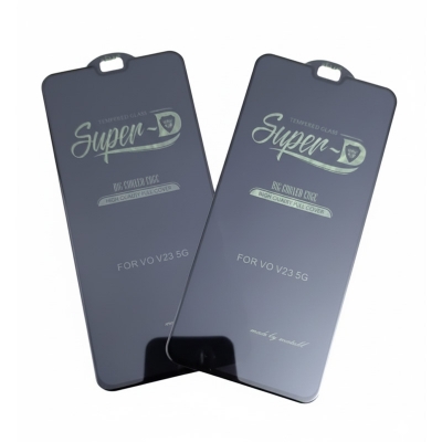 Picture of For Supur Corved Edge  Quality Full Cover Shining Edge Cell Phone Screen Protector for Vivo V23 5G