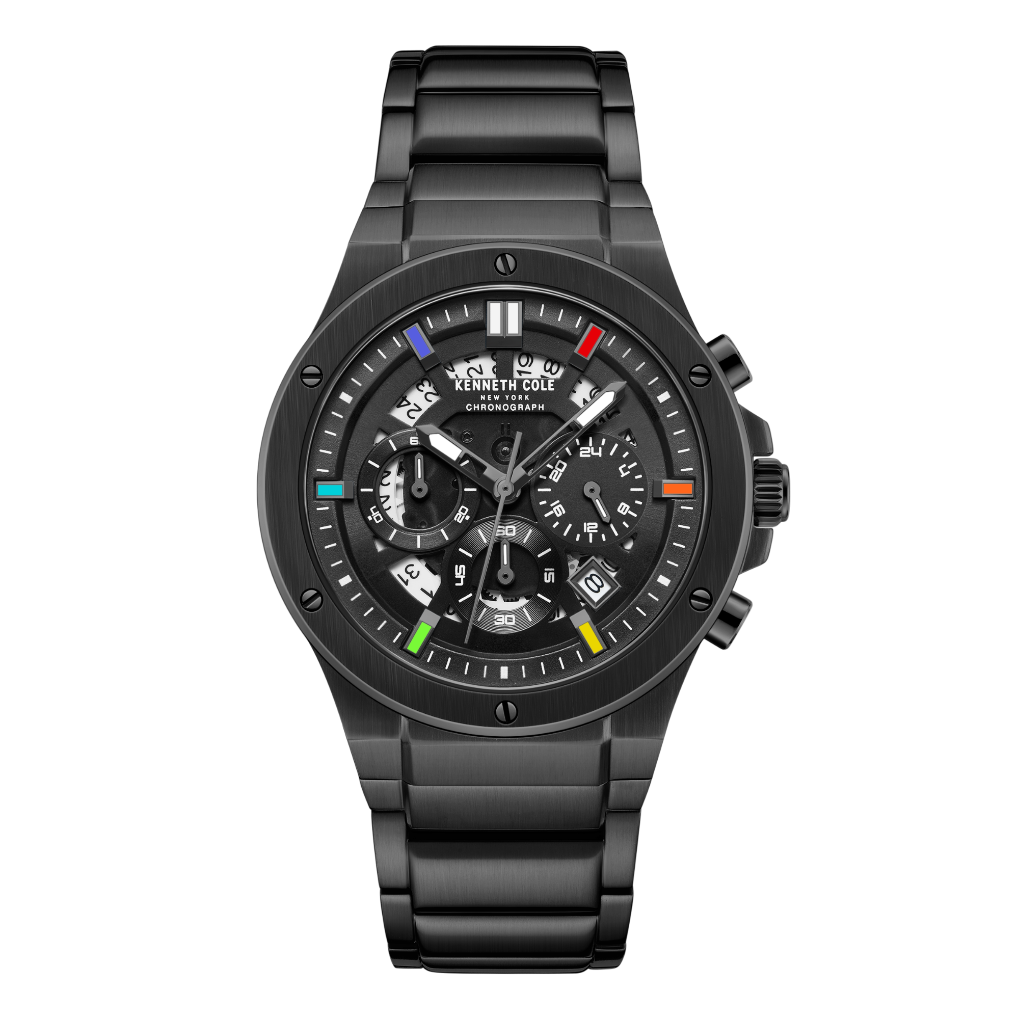 Picture of SB.1.10419-1 Chronograph Wrist Watch With Leather Strap