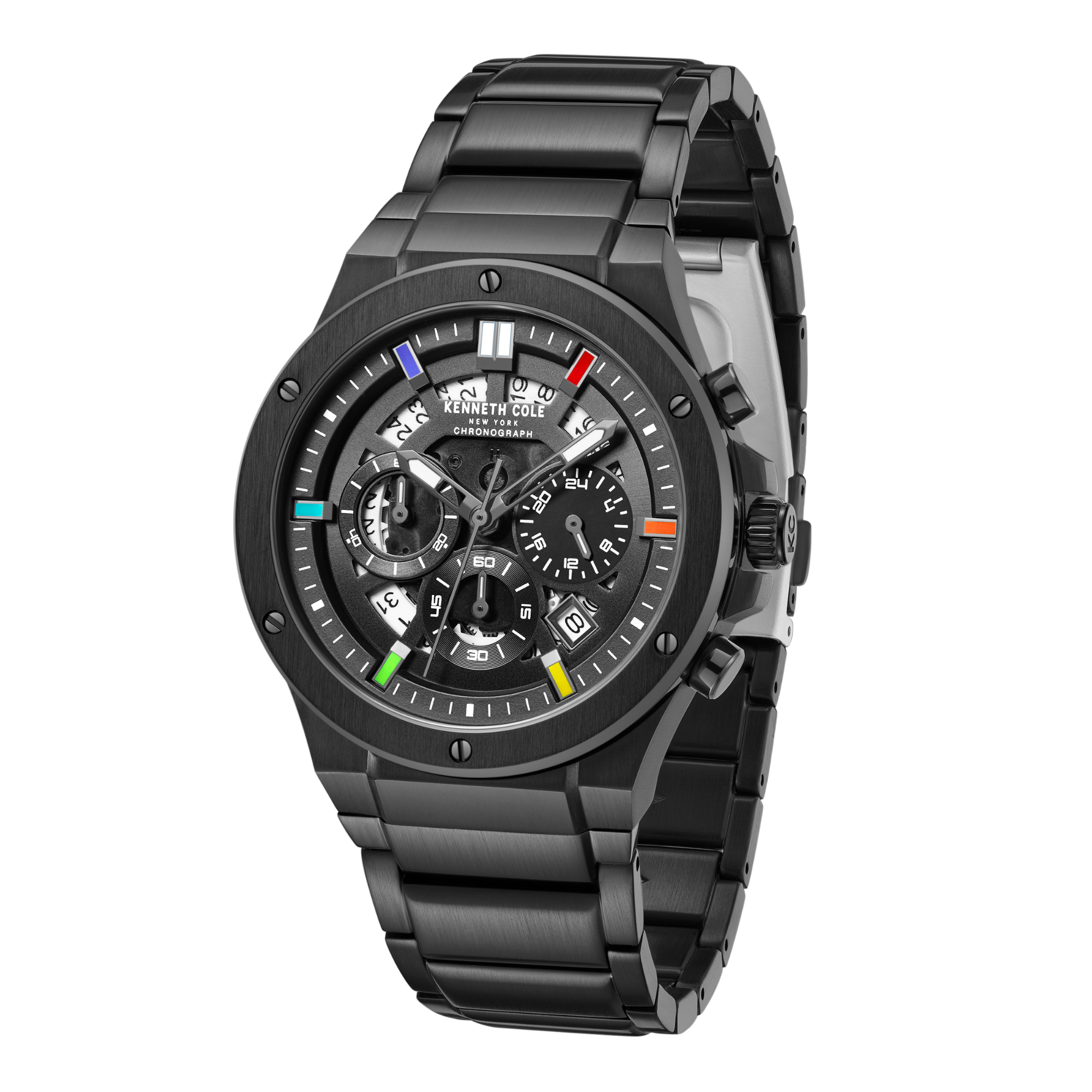 Picture of SB.1.10419-1 Chronograph Wrist Watch With Leather Strap