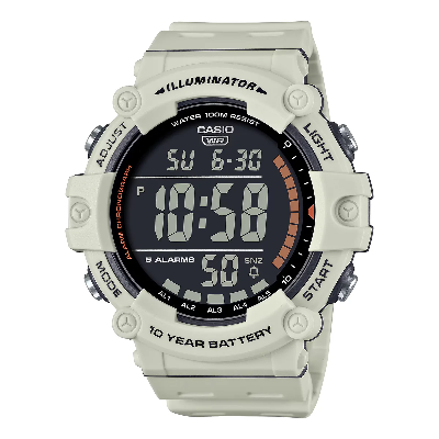 Picture of Casio AE-1500WH-8B2V World Time Multifunction Fiber Belt Watch