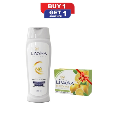 Picture of PRAN Livana White Conditioning Shampoo 180ml