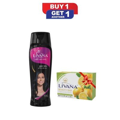 Picture of Livana Black Shine Shampoo-180 ml