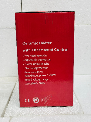 Picture of Ceramic Room Heater 1500W with Adjustable Thermostat