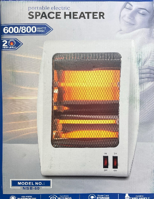 Picture of Portable Electric Space Heater 800W Two Heat Modes