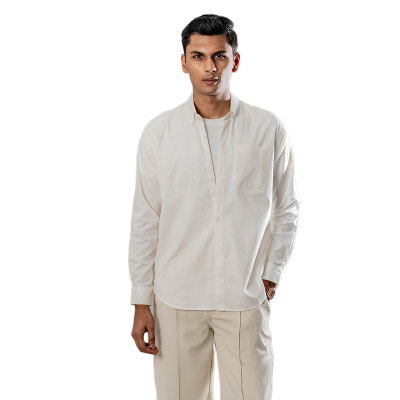 Picture of Mad Koffee Button-Down Oxford Shirt – Storm White