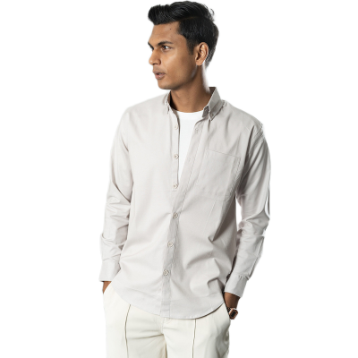 Picture of Mad Koffee Button-Down Oxford Shirt – Vanilla Cream