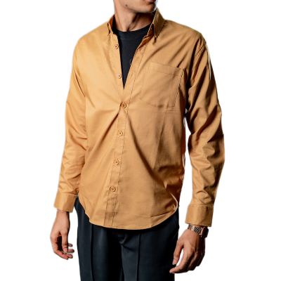 Picture of Mad Koffee Button-Down Oxford Shirt – Mocha Dust