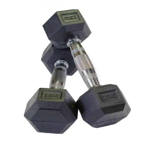 Picture of 2.5kg Hex Dumbbells - 1 Pair