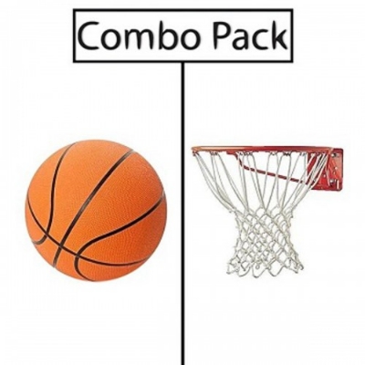 Picture of Combo of Basket Ball and Net